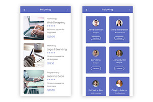 Seekh - Online Learning Figma App