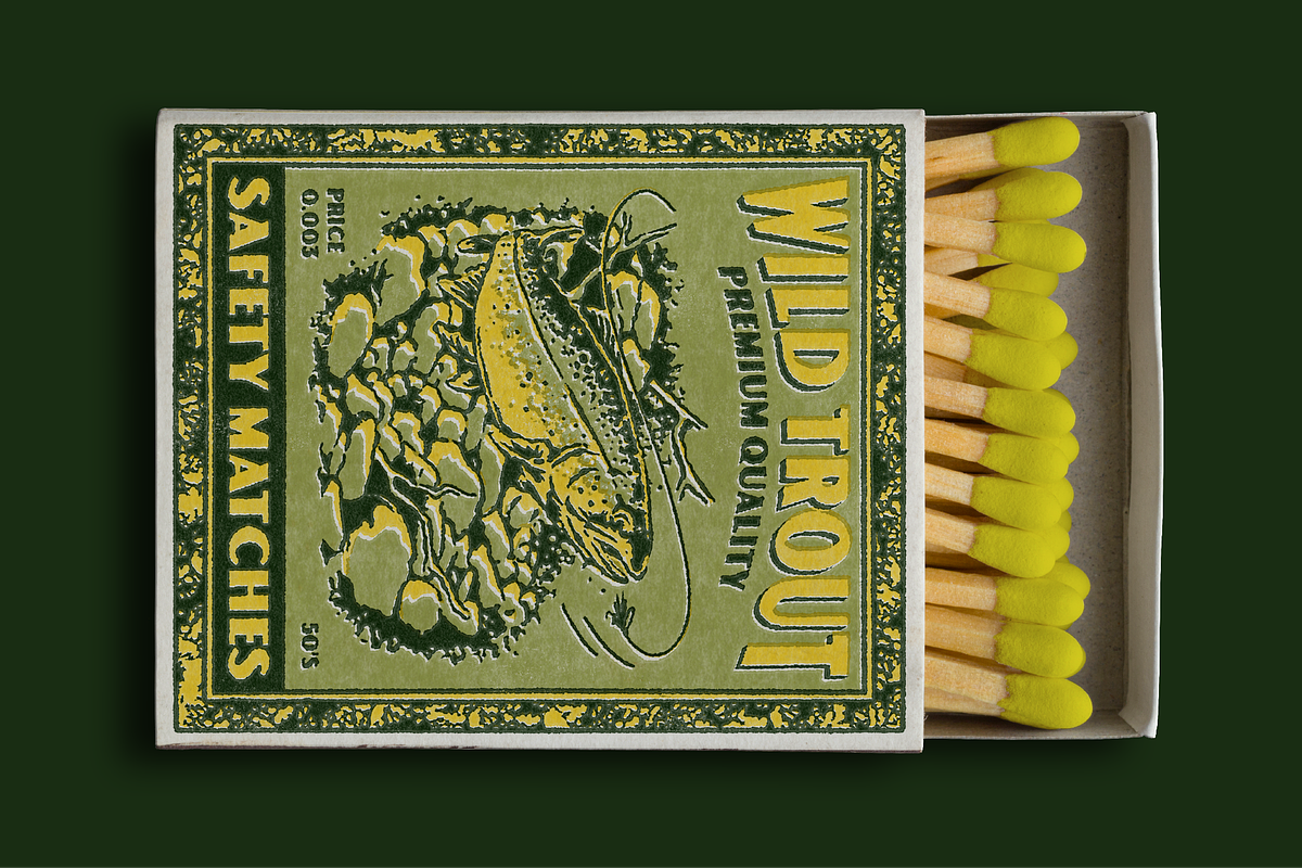 REALISTIC MATCHBOX MOCKUP BY SHAKA, a Packaging Mockup by SHAKA (Photo 1 of 2)