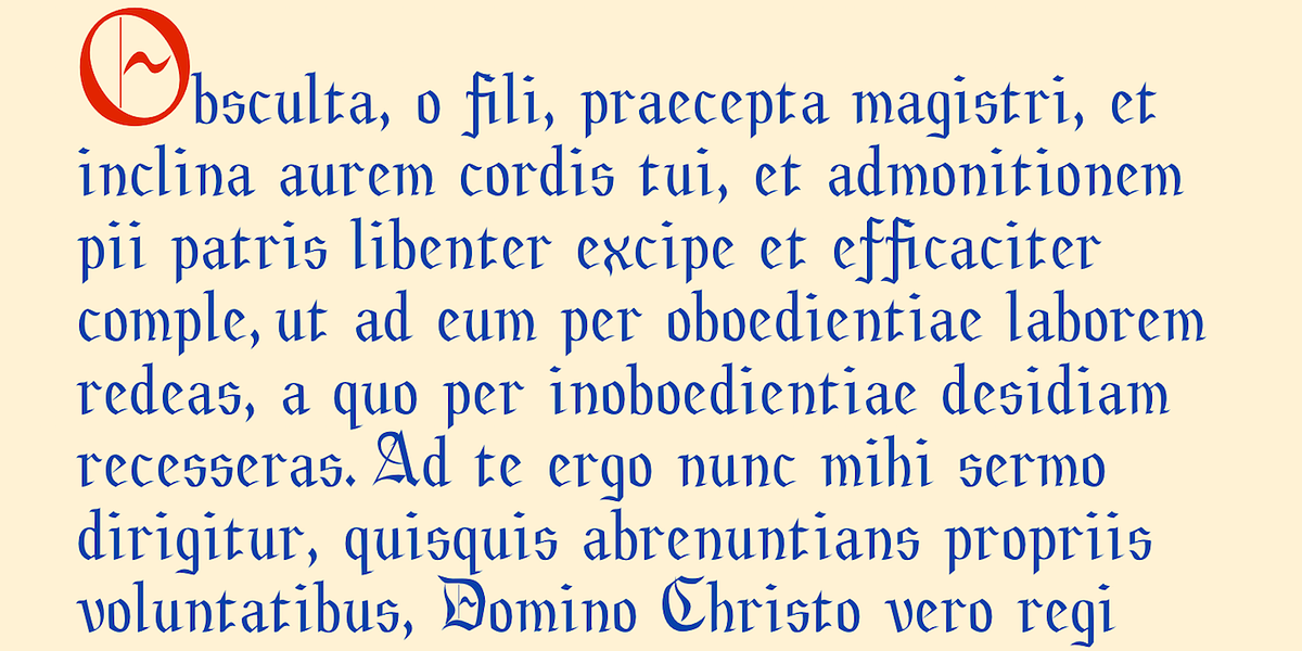 IanSegoe, a Blackletter Font by Ingrimayne Type (Photo 5 of 8)