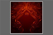 -50% Circuit boards backgrounds set, a Background Graphic by frost_newt (Thumbnail 7 of 11)