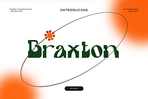 Braxton - Uniquely Lettered Font