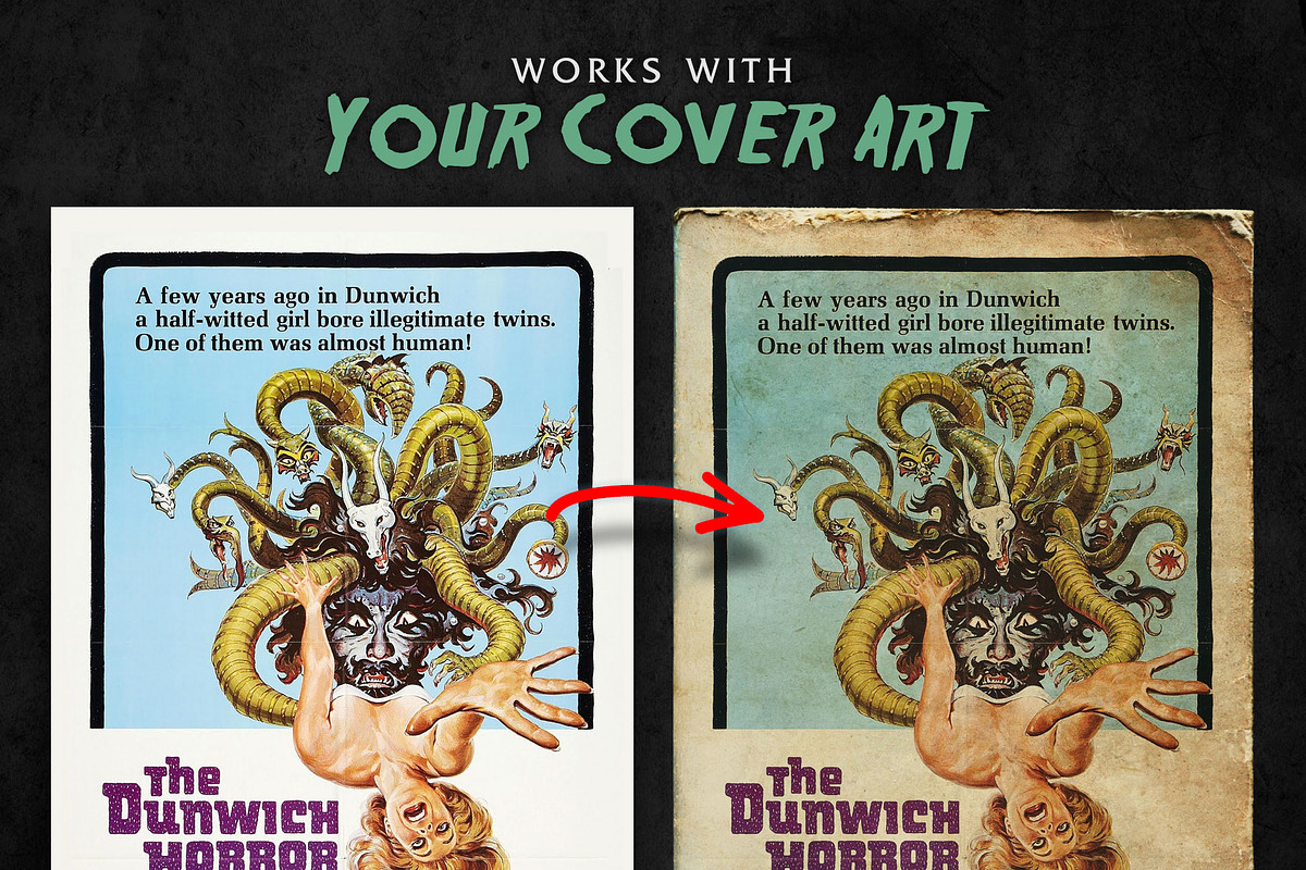 Worn Paperback Book Textures Part 2, a Texture Graphic by Jeff Finley (Photo 3 of 5)