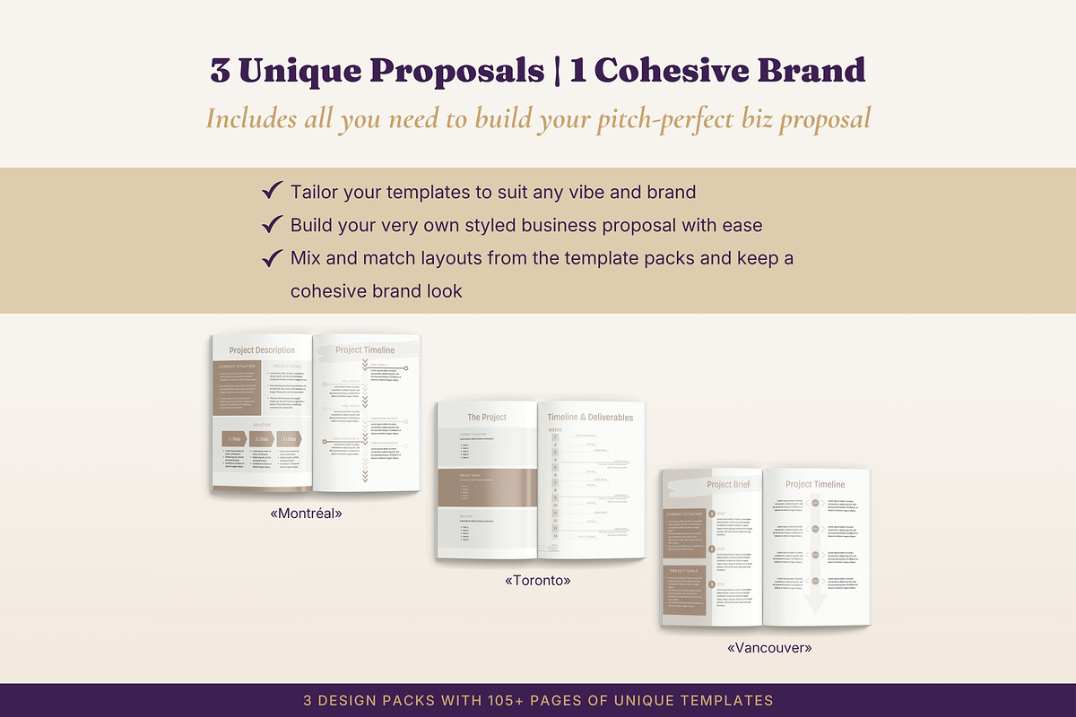 Business Proposal Bundle 3 Packs, a Brochure Template by B2 Studio (Photo 7 of 18)