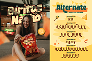 Jafitos - Food Display Font, a Sans Serif Font by Burntilldead (Thumbnail 10 of 12)