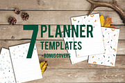 Weekly planner, a Stationery Template by Derenskaya (Thumbnail 1 of 6)