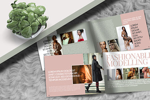 NAMIRA FASHION A4 LANDSCAPE TEMPLATE