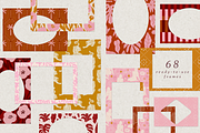 Terra bohemia. Backgrounds & frames, a Background Graphic by kondratya (Thumbnail 9 of 14)