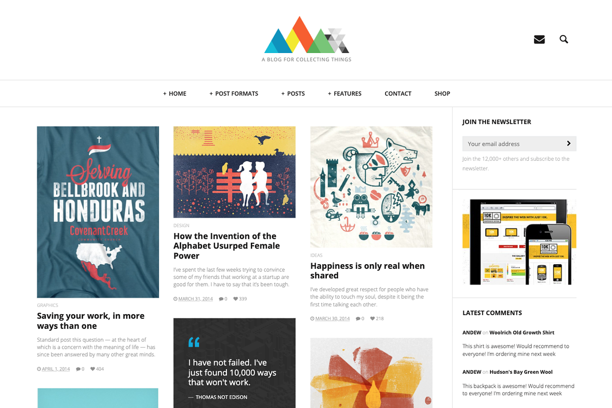 HEAP - A WordPress Blog Theme, a WordPress Template by Pixelgrade (Photo 1 of 3)