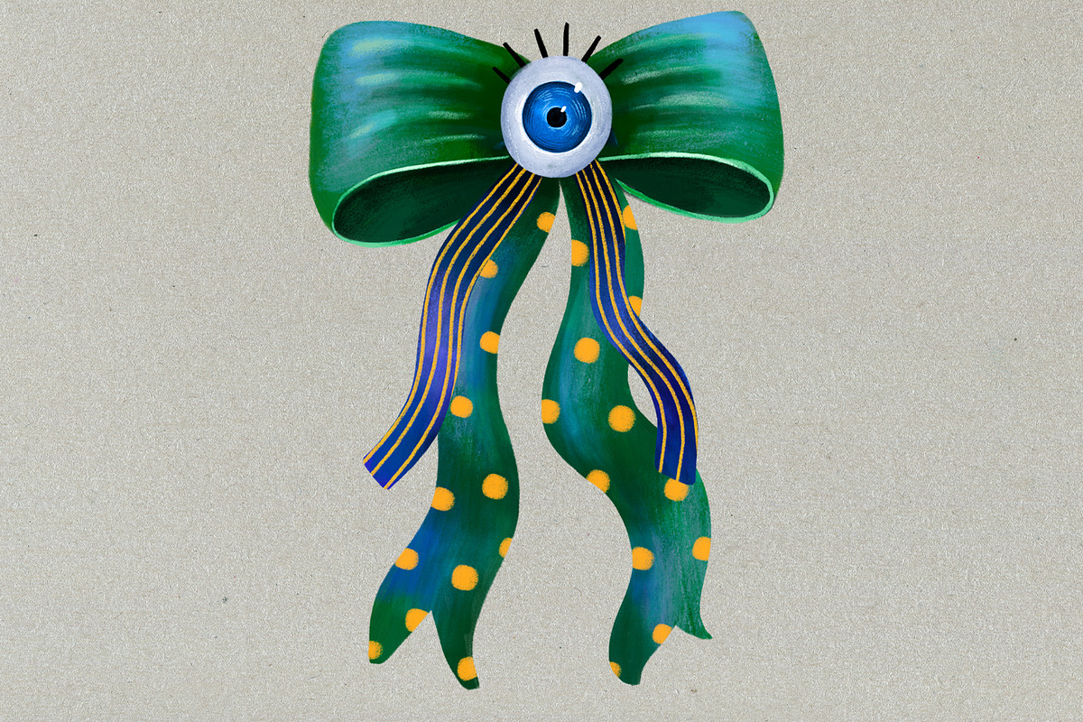 Halloween Bows Clipart Hand Drawn, an Object Graphic by the_myro (Photo 12 of 12)