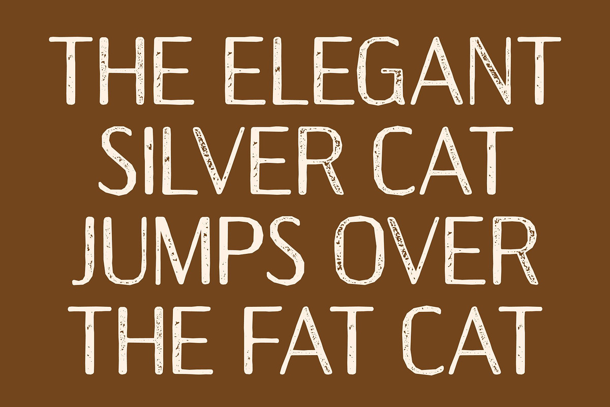 CS Anzelia Stamp, a Sans Serif Font by Craft Supply Co. (Photo 6 of 8)
