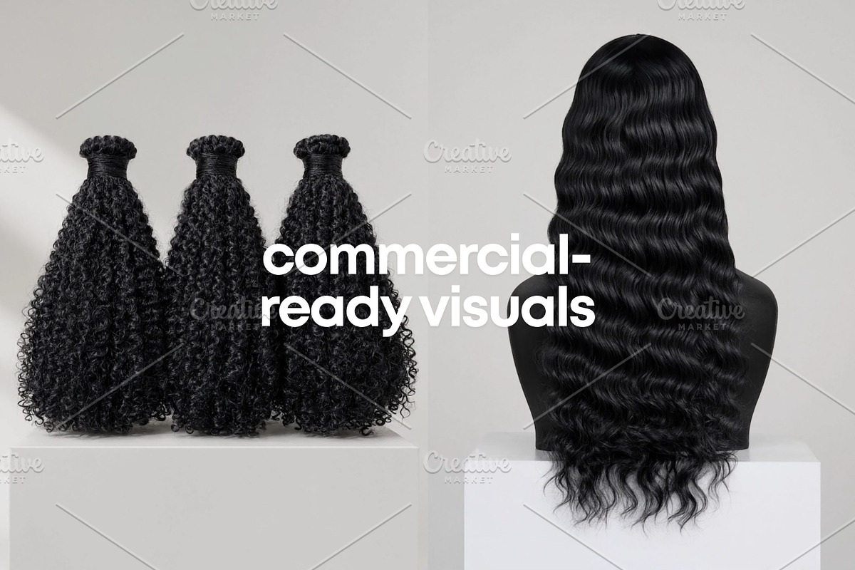 Black Hair Wig Stock Photos, a Beauty & Fashion Photo by Selenique Studio (Photo 5 of 11)