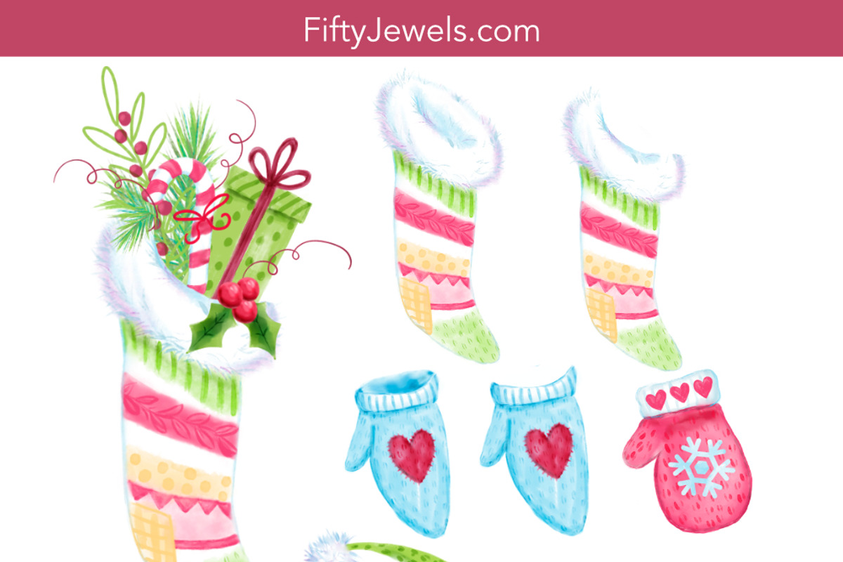 Watercolor Christmas, an Illustration by Feather Grace Designs (Photo 4 of 4)