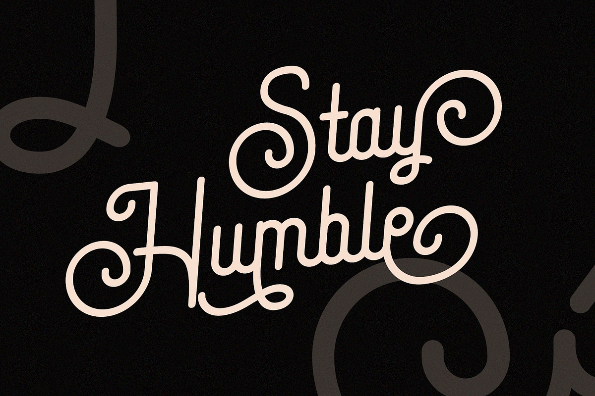 Coklat Sunda - The Monoline Font preview 6