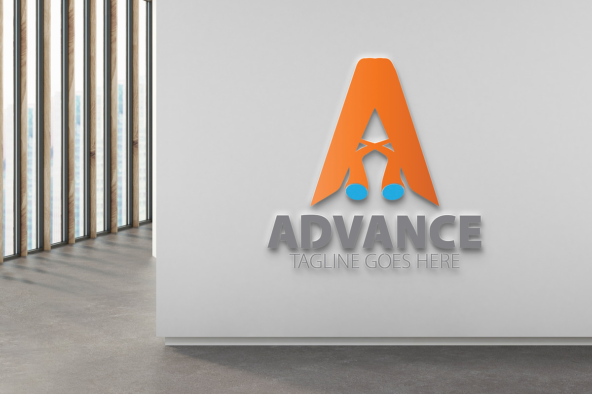 Advance Letter A Logo4, a Branding & Logo Template by Josuf Media (Photo 3 of 5)