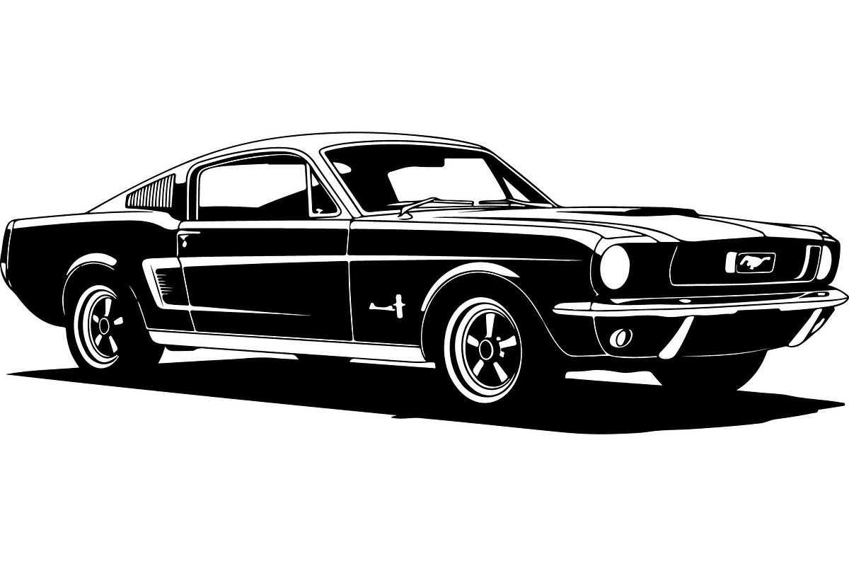 Classic Muscle Car SVG Bundle, an Object Graphic by Creativeshirt (Photo 7 of 13)