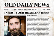Powerpoint Newspaper Templates, a Templates & Theme by Newspaper Templates (Thumbnail 2 of 5)