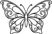 Butterfly SVG Bundle, an Object Graphic by Gfx_Store (Thumbnail 25 of 32)