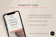 Abstract Pinterest Templates CANVA, a Social Media Template by Elissa Mae Creative (Thumbnail 4 of 14)