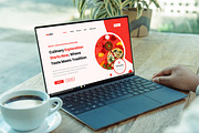 DELIZUZ - Food Culinary Landing Page, an UI Kit Template by ENATIVE (Thumbnail 4 of 4)