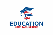 Education | Logo Template, a Branding & Logo Template by REDVY CREATIVE (Thumbnail 1 of 4)
