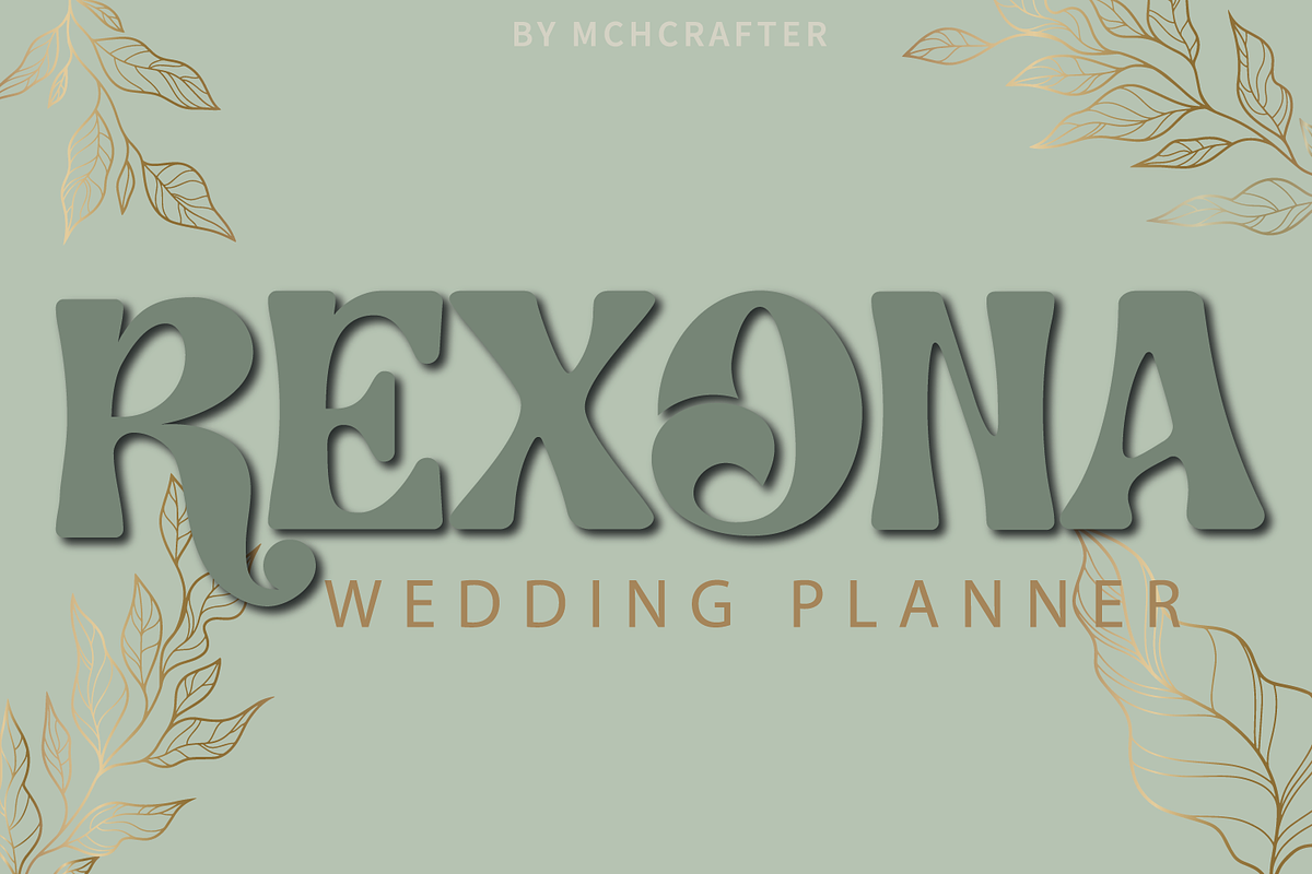 Bibalgo | Stylistic Retro Serif Font, a Serif Font by MchCrafter (Photo 4 of 11)