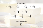 Butterly | Script Font, a Handwritten Font by Scratchones (Thumbnail 8 of 9)