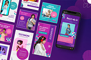 Techno Fun 2in1 Canva Template, a Social Media Template by Brandearth RRGraph (Thumbnail 3 of 6)