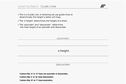 Lettering Basics Guide, a Brush Add-On by Power Symbols (Thumbnail 2 of 6)
