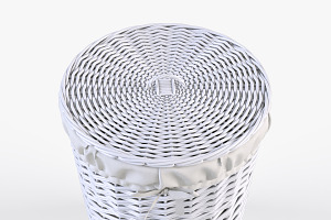 Wicker Laundry Basket 03 Set 3 Color