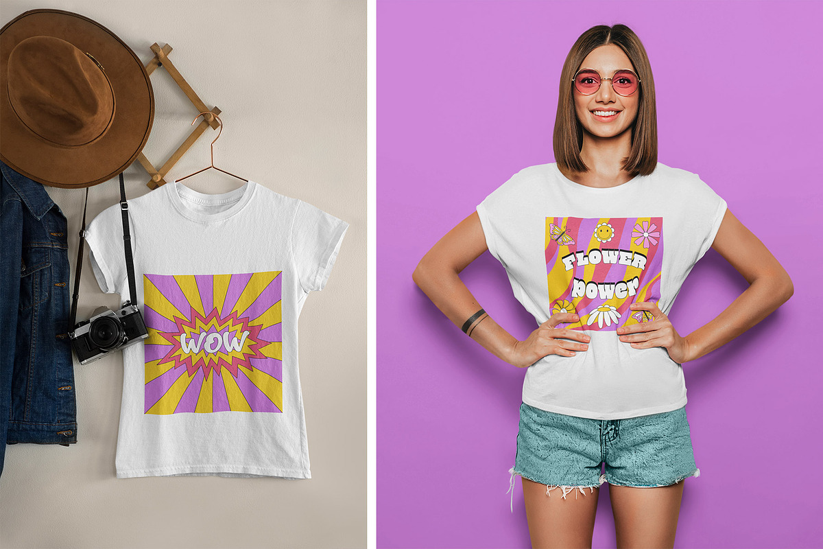 The 90s. Cliparts, cards, patterns, an Object Illustration by Valeria Soloveva (Photo 19 of 23)
