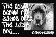 Suctenss Urban Graffiti Font, a Blackletter Font by Ronny Studio (Thumbnail 8 of 9)