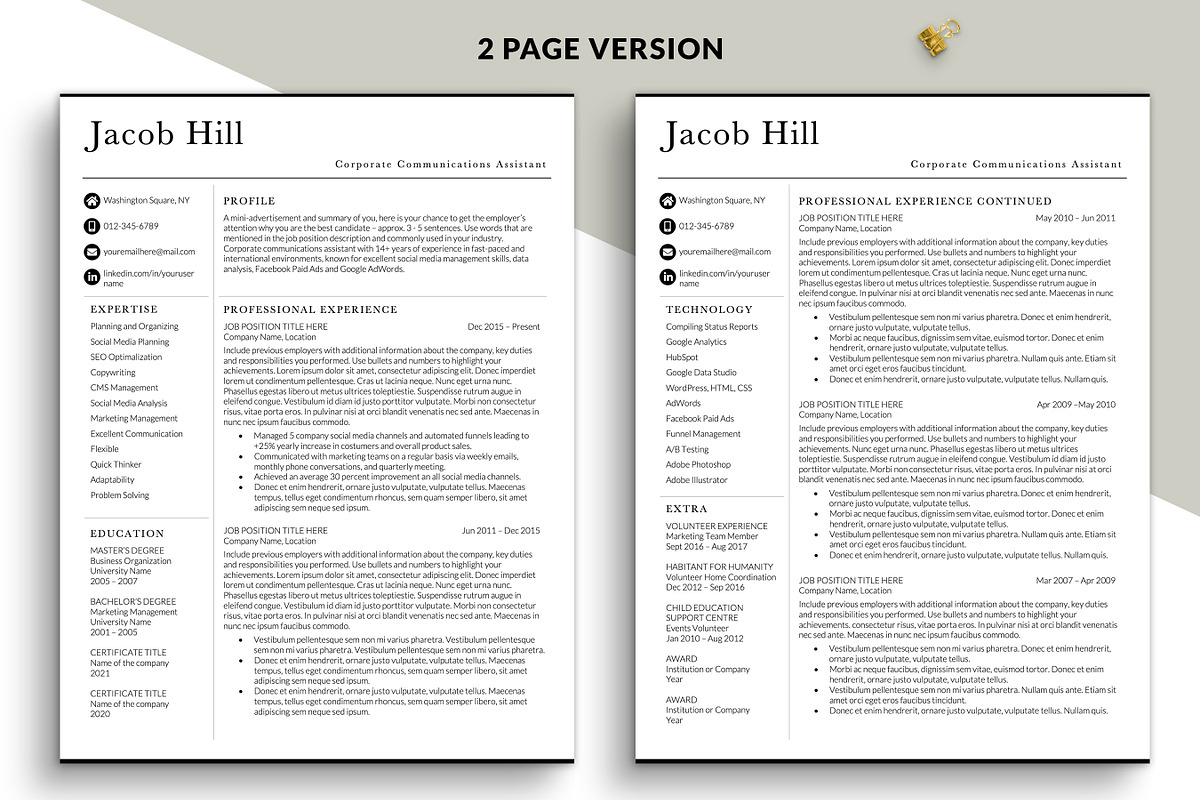 Marketing Communications Resume Word, a Resume Template by BestResumes.Co (Photo 2 of 7)