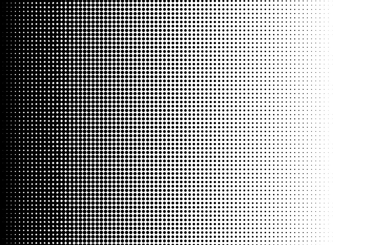 Halftone dots, a Background Graphic by VIVAT Design Studio