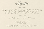 Hayollan Signature Script, a Script Font by alit design (Thumbnail 5 of 15)