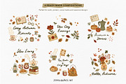 Cozy Autumn Rituals – Vector Clipart, a Decorative Illustration by Jenny Quince (Thumbnail 5 of 12)