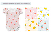 Blooming Fruits Gingham Patterns, a Pattern Graphic by Svitlana Kharchuk (Thumbnail 4 of 8)