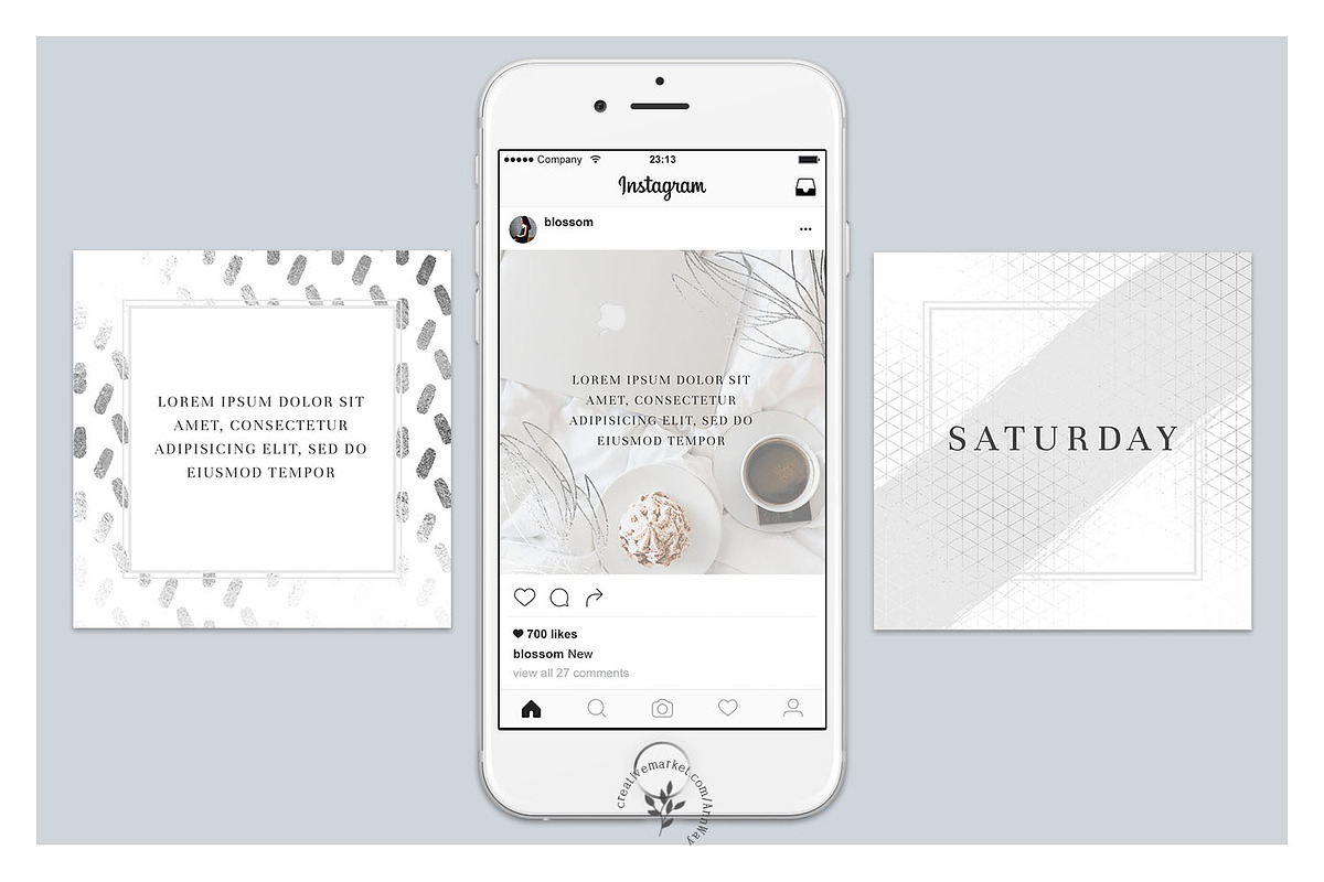 Blogger | Silver Theme, a Social Media Template by Blossom (Photo 2 of 7)