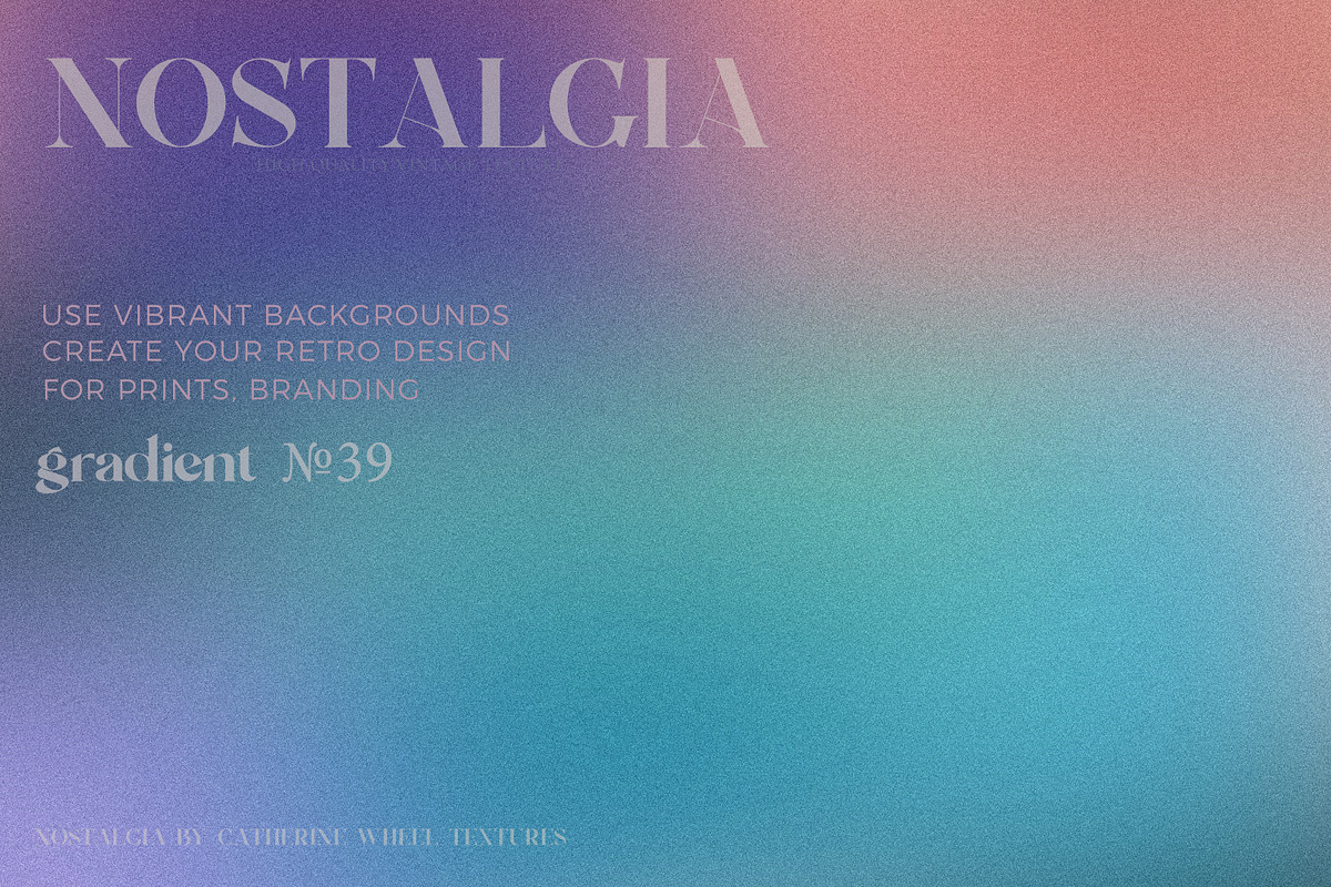 SALE Nostalgia Grainy Gradient, a Texture Graphic by Vintage Digital Textures (Photo 4 of 9)