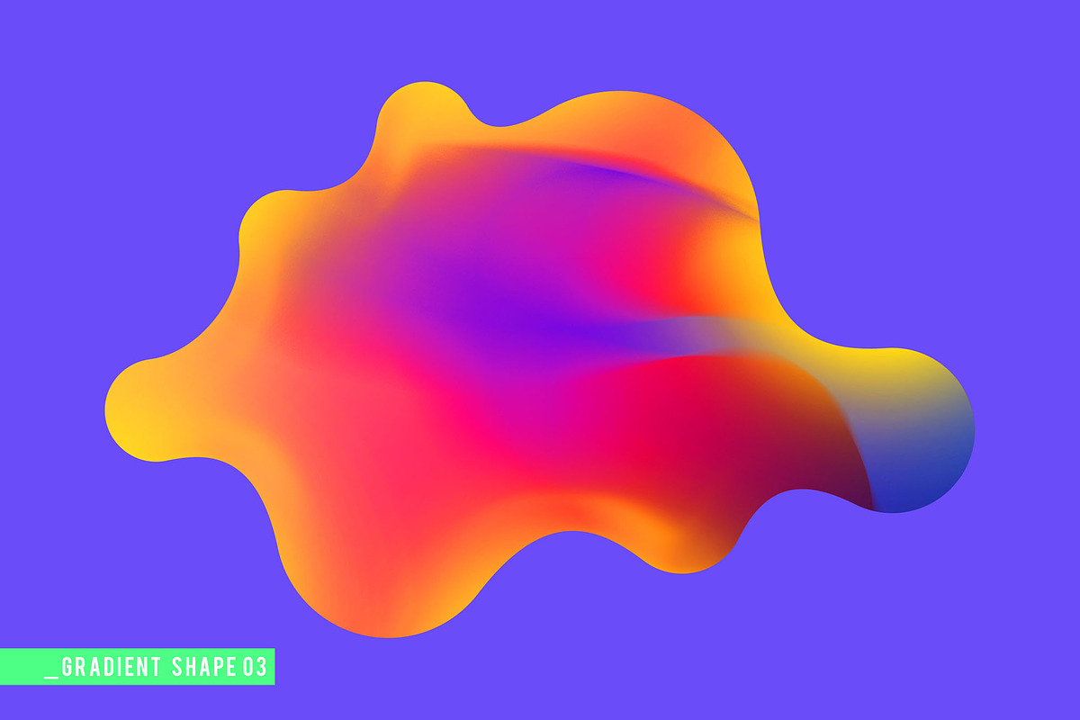 CLASH | Vibrant Shapes & Gradients, a Texture Graphic by CUDOS (Photo 14 of 28)