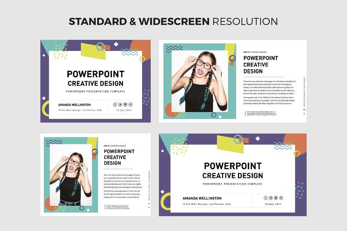 PowerPoint Creative Design Template, a Presentation Template by Wipavee (Photo 3 of 5)