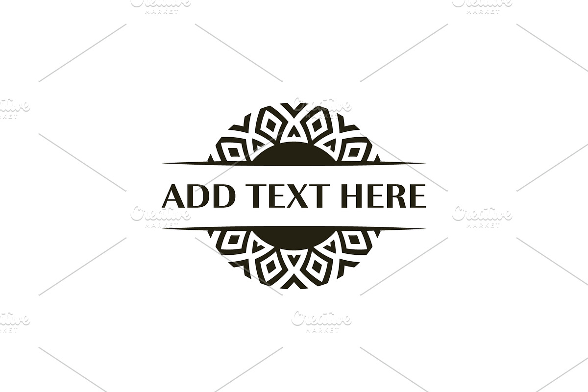 Ornamental Wave Petal Star Design, a Branding & Logo Template by Rasagama Studio