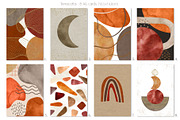 4 colors combinations of shapes, a Texture Illustration by marie dricot (Thumbnail 5 of 14)