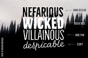 Bellfort Draw - 13 fonts, a Sans Serif Font by Leitmotif (Thumbnail 6 of 8)