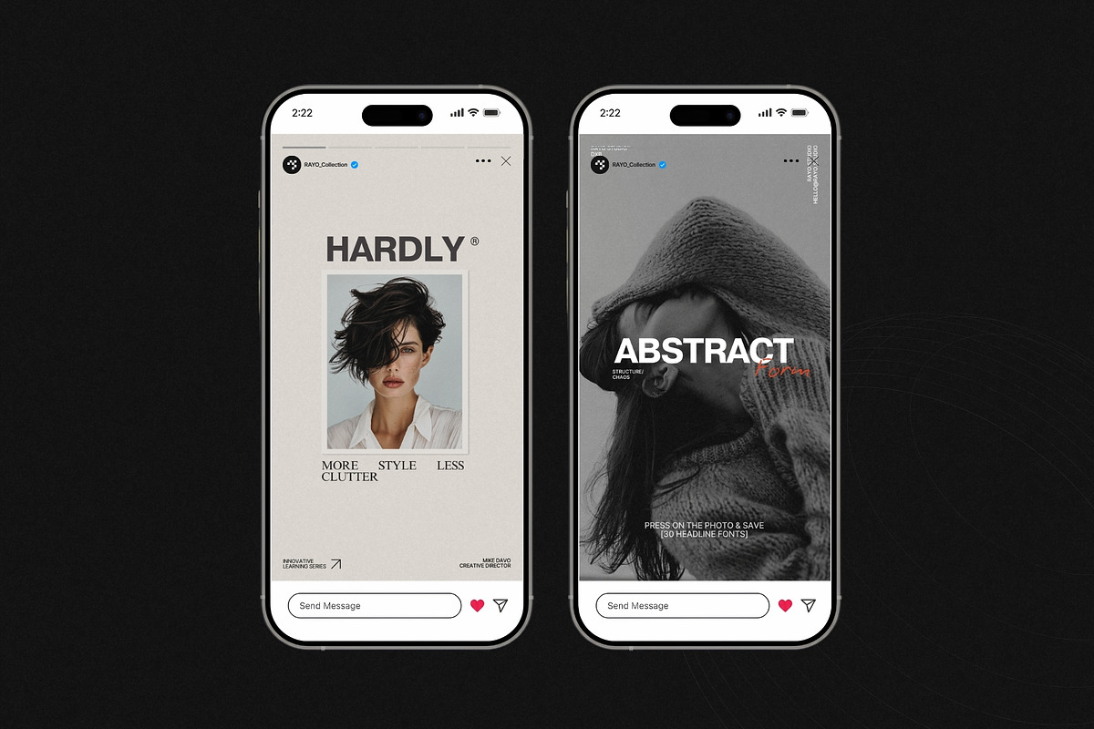 RAYO | Instagram Template (II), a Social Media Template by Pixel Grid (Photo 9 of 10)