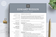 Executive Resume, CV Template, Cover, a Resume Template by The Art of Resume (Thumbnail 1 of 8)