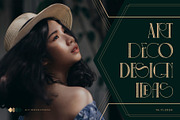 Decobra Art Deco Font, a Serif Font by alit design (Thumbnail 9 of 17)