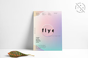 Holo Poster Flyer, a Flyer Template by Emma Make (Thumbnail 4 of 9)