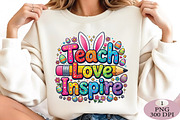 Easter Teacher Png, an Illustration by Daily.Designs (Thumbnail 3 of 5)