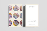 Abstract Geometrical Business Card, a Business Card Template by The Wall Art Mockup Shop (Thumbnail 2 of 2)