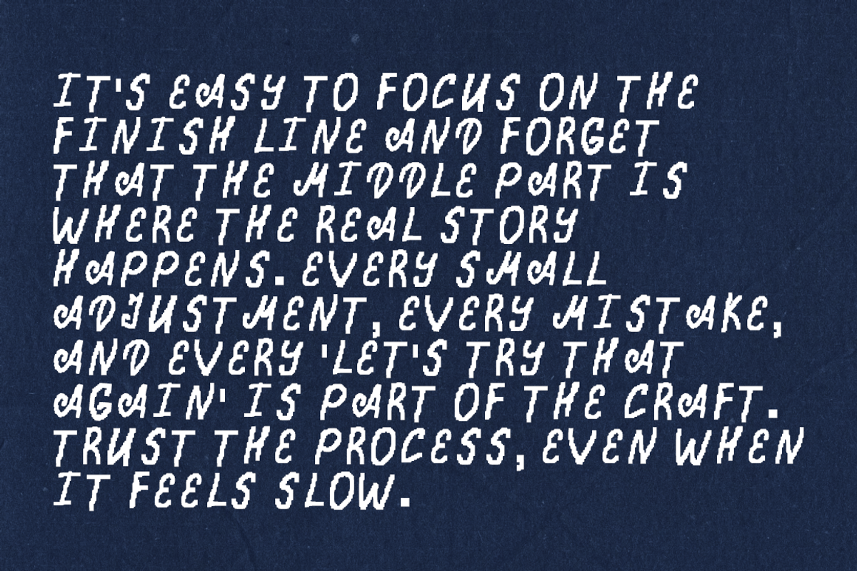 Nostalgic Era Y2K Display Font, a Handwritten Font by Ashiya Pixel (Photo 2 of 11)